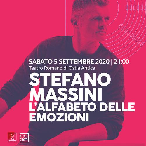 Stefano Massini "L'alfabeto delle emozioni"