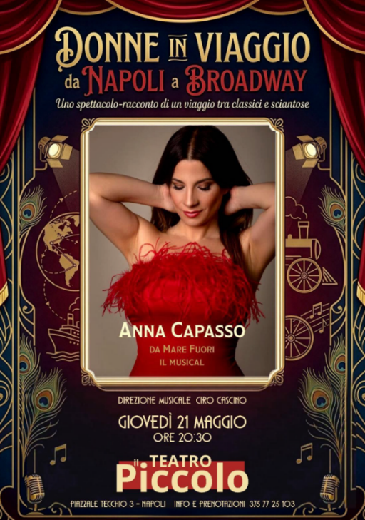 Donne in viaggio. Da Napoli a Broadway con Anna Capasso